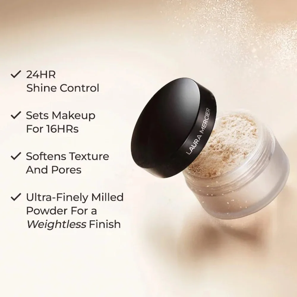 Laura Mercier TRANSLUCENT Loose Setting Powder | NEW | Full Size | No Flashback